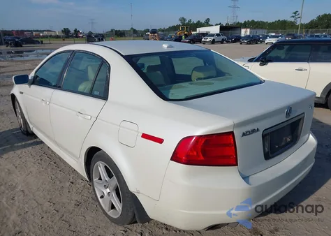 2004 Acura Tl z USA, uszkodzony, nr VIN 19UUA66214A006417